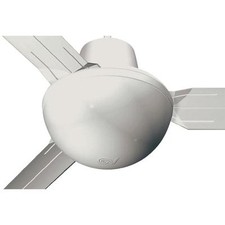 Ventilatore da Soffitto Vortice Bianco a Moderno di Design con Pale Luce Lampada