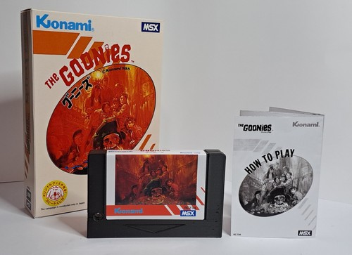 The goonies cartuccia - the, msx