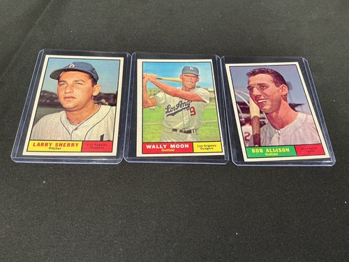Tre carte baseball topps - carte, da