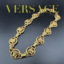 Versace Medusa Greca Necklace
