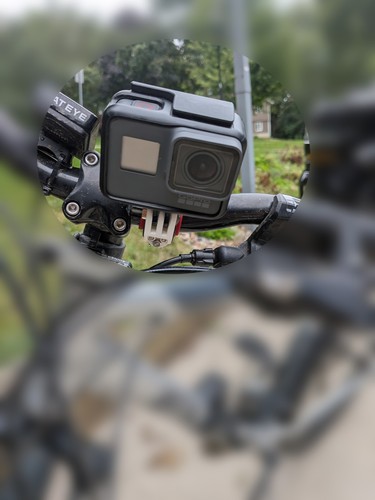 Supporto gopro bici mtb - supporto,