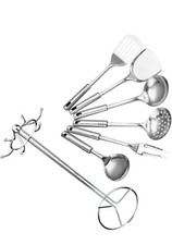 Utensili 7pz Acciaio Inox