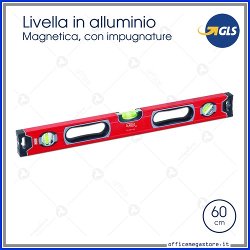 Livella magnetica alluminio - livella,