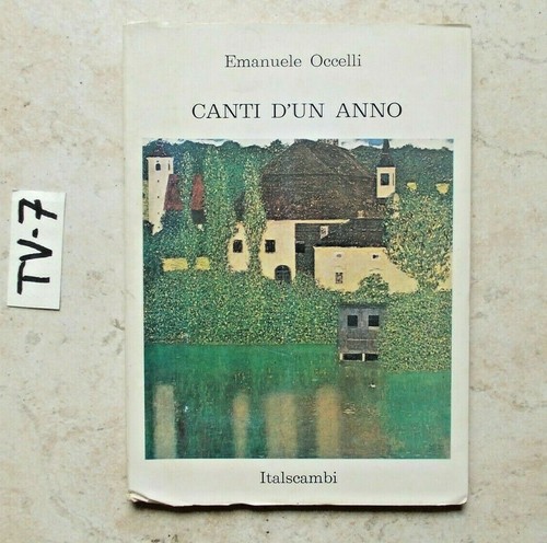 Libro poesia canti anno - poesia,