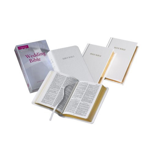 Kjv wedding bible kj13w white - kjv,