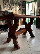 tavolo in legno di pino con 4 sedie