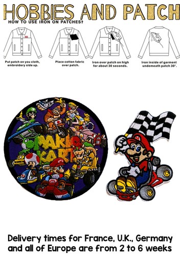 Set patch super - set, kart