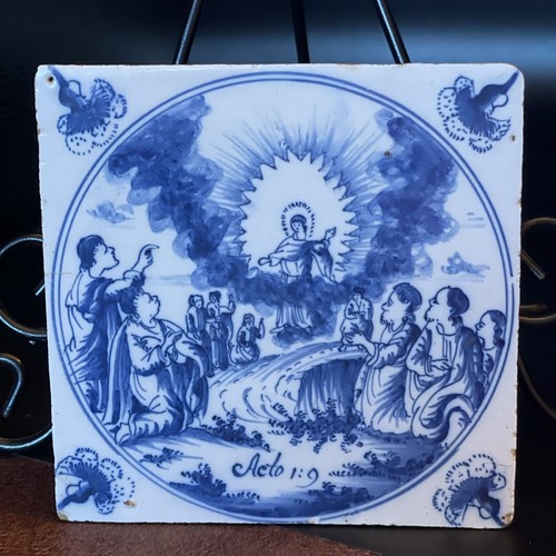 Piastrella biblica blu - , jesus