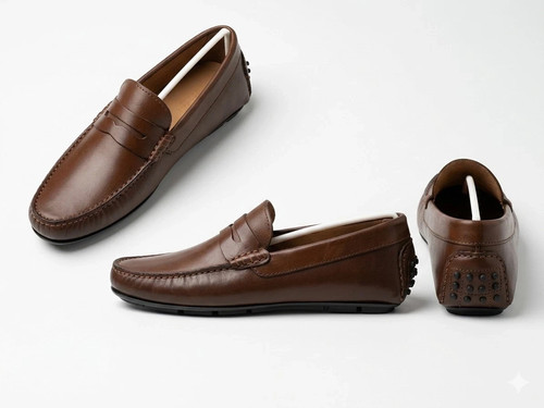 Scarpe uomo pelle mocassino - scarpe,
