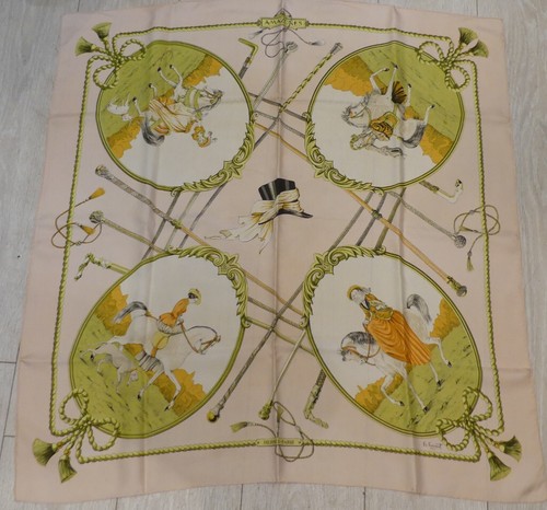 Carré hermès foulard soie - foulard, en