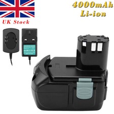 Batteria/Caricabatterie 4Ah 18V per HITACHI BCL1830 BCL1820 DH18DL EBM1830 326240 G18DL 