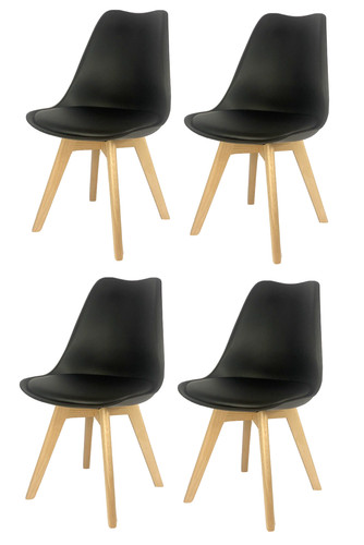 4er set schalenstühle - 4er,