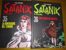 Lotto Satanik a colori n. 35, n. 36 Gazzetta dello Sport