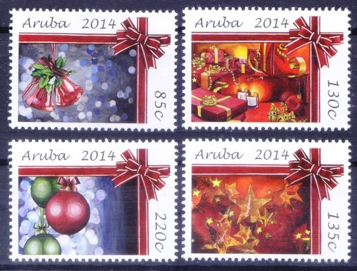 Aruba 2014 mnh natale - mnh, 4v,