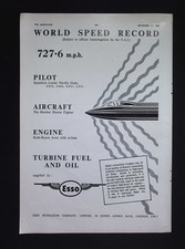 Original 1953 Advert Esso