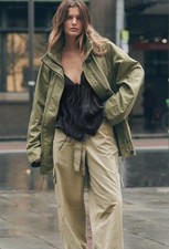 Zara GIACCA CON MAXI TASCHE L