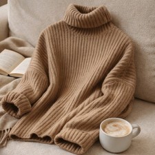 Maglione girocollo misto