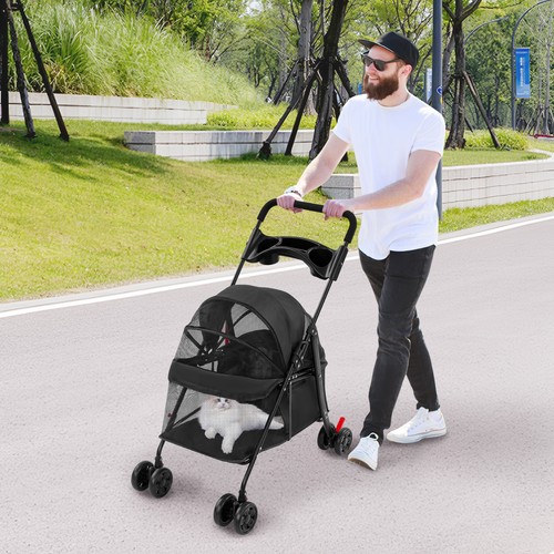 Carrello pieghevole per cani - carrello, e