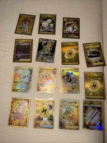 Carte pokémon tutte dorate - carte,