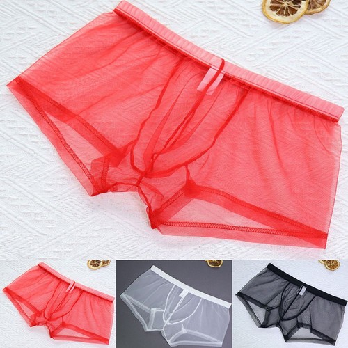 Boxer uomo maglia trasparente