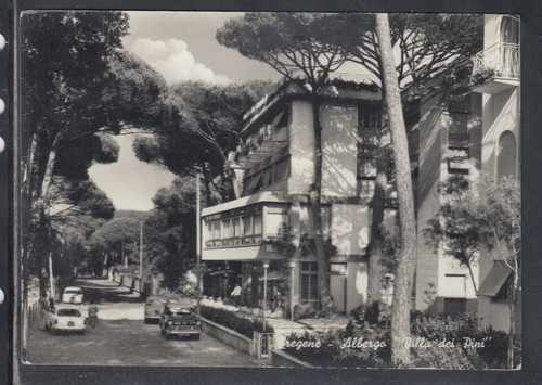 Cartolina fregene albergo - cartolina,