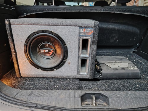 Subwoofer impact - subwoofer, +