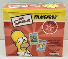 2003 Simpsons Filmcardz Card Box 24 confezioni Artbox sigillato in fabbrica
