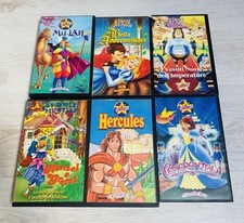 6 VHS STARDUST CENERENTOLA