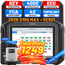 2026 XTOOL X100 MAX Auto Key