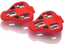 MICHE Tacchette Pedali Miche FLOTTANTI ROSSE