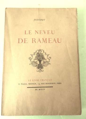 Diderot neveu rameau - le,