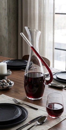 Decanter reale vetro 1lt - decanter,