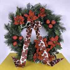 ghirlanda da ingresso natalizia