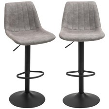 Set 2 Sgabelli Cucina Bar Alti