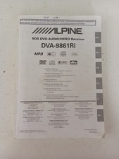 Alpine DVA- 9861Ri RDS DVD