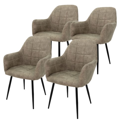 Set sedie pranzo poltrone - set, 4