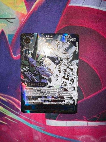 Metalgarurumon bt15 101 secret - metalgarurumon, bt15-101