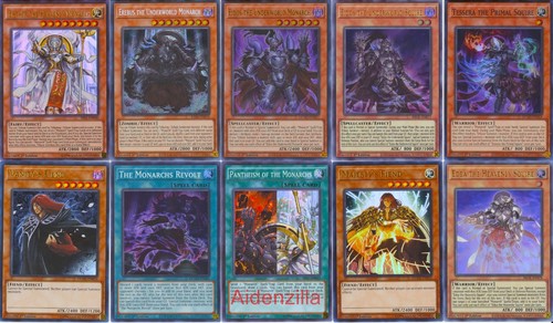 Mazzo yugioh monarca - yugioh,