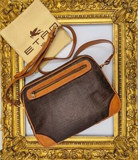 ETRO CAMERA BAG POSTINA A TRACOLLA Misura Grande Paisley Jacquard Vintage