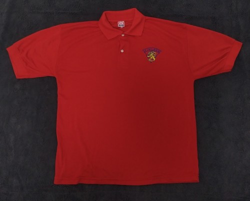 Polo cotone rosso - , vintage
