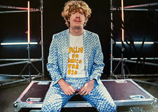 Lodo Guenzi - Foto Lucida Autografata 13x18cm Hand Signed Autograph Singer Actor