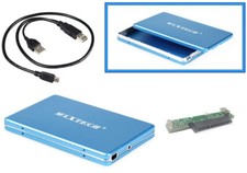 Box esterno per hard disk SATA 2,5 HDD SSD USB 2.0 custodia esterna