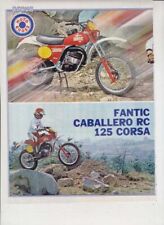 advertising Pubblicità FANTIC CABALLERO  125 RC 1978-MOTOITALIANE ENDURO EPOCA