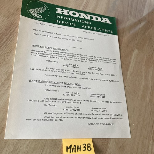 Honda moto 1972 - moto,