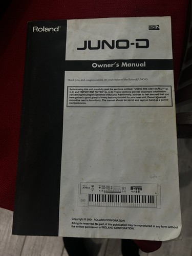 Roland juno owner - juno-d, owners