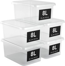 5 Scatole Portaoggetti in