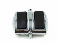 Copripedale freno cromato