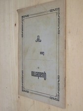 VECCHIO QUADERNO SCOLASTICO scuola A QUADRETTI Cartiere BURGO VERZUOLO no scritt