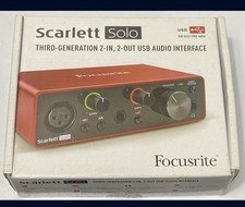 Focusrite scarlett solo - focusrite,