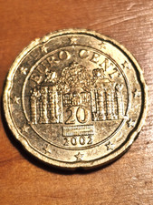 Austria moneta circolata 20
